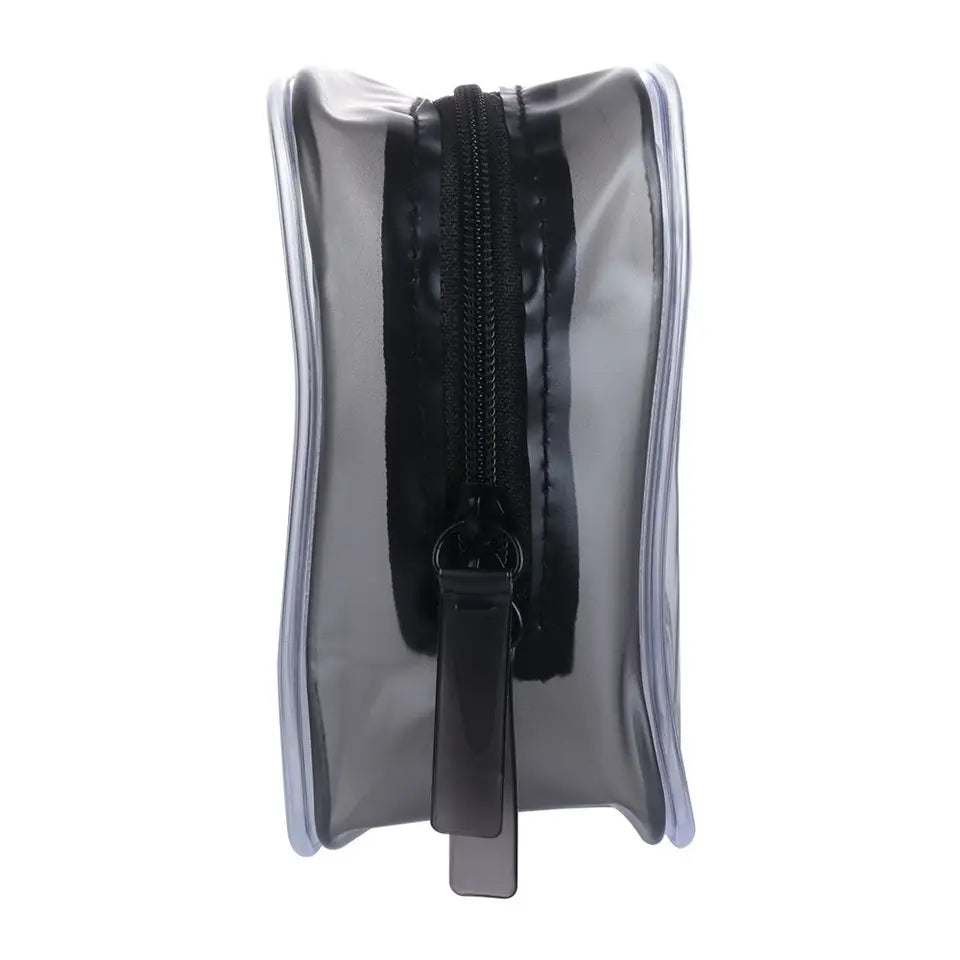 Environmental Protection Transparent Zipper Waterproof Toiletry Bag Cosmetic Bags Makeup Case Storage Pouch